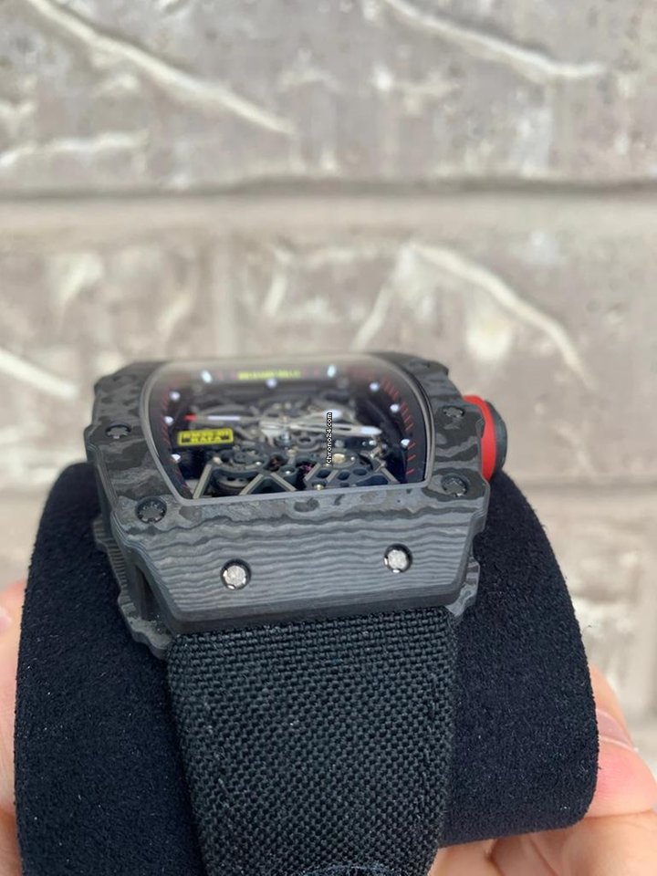 Richard Mille RM 035 Mens watch Unisex Manual winding Carbon RM35-01 Nadal Replica 4