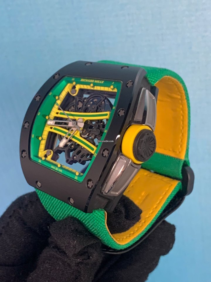Richard Mille RM 061 Mens watch Unisex Ceramic RM 61-01 YOHAN BLAKE Replica 4