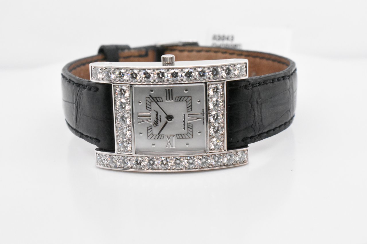 IMG_9081 Chopard Your Hour Womens watch Quartz White gold 13 6621 Replica 4