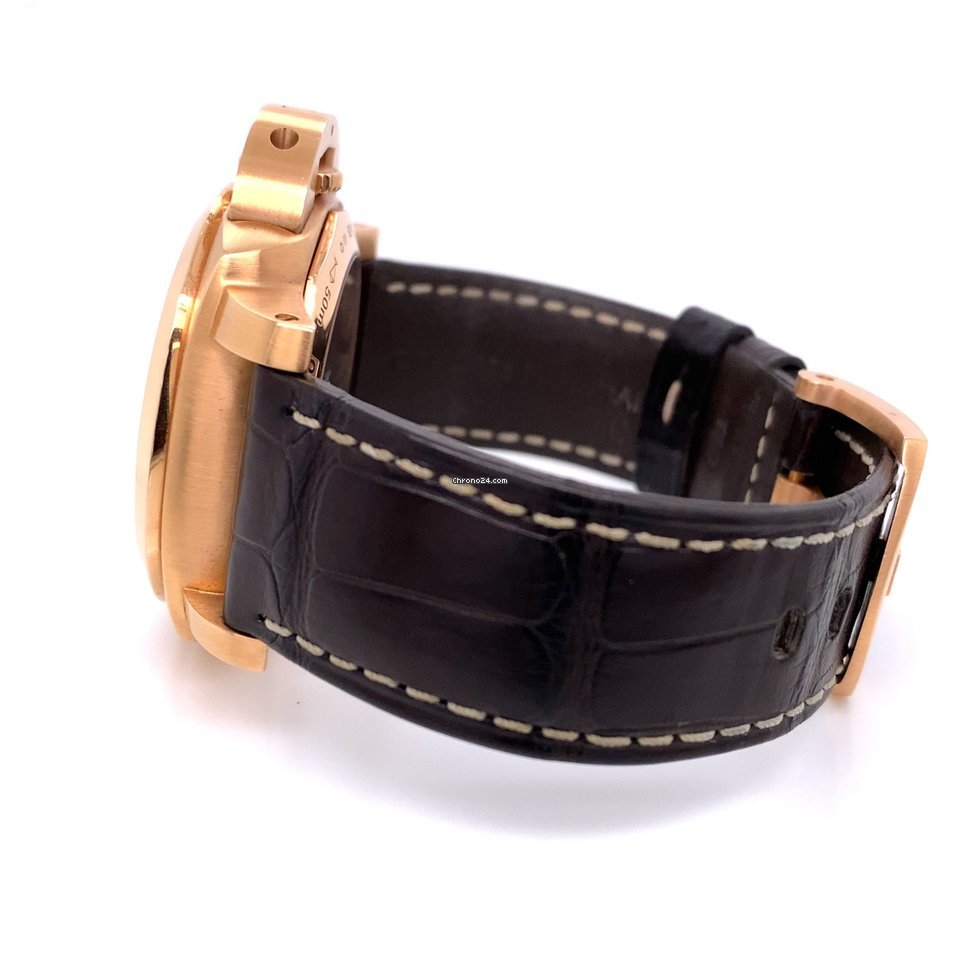 IMG_9081 Panerai Luminor Marina 1950 3 Days Automatic Mens watch Unisex Automatic Rose gold PAM 00393 Replica 4