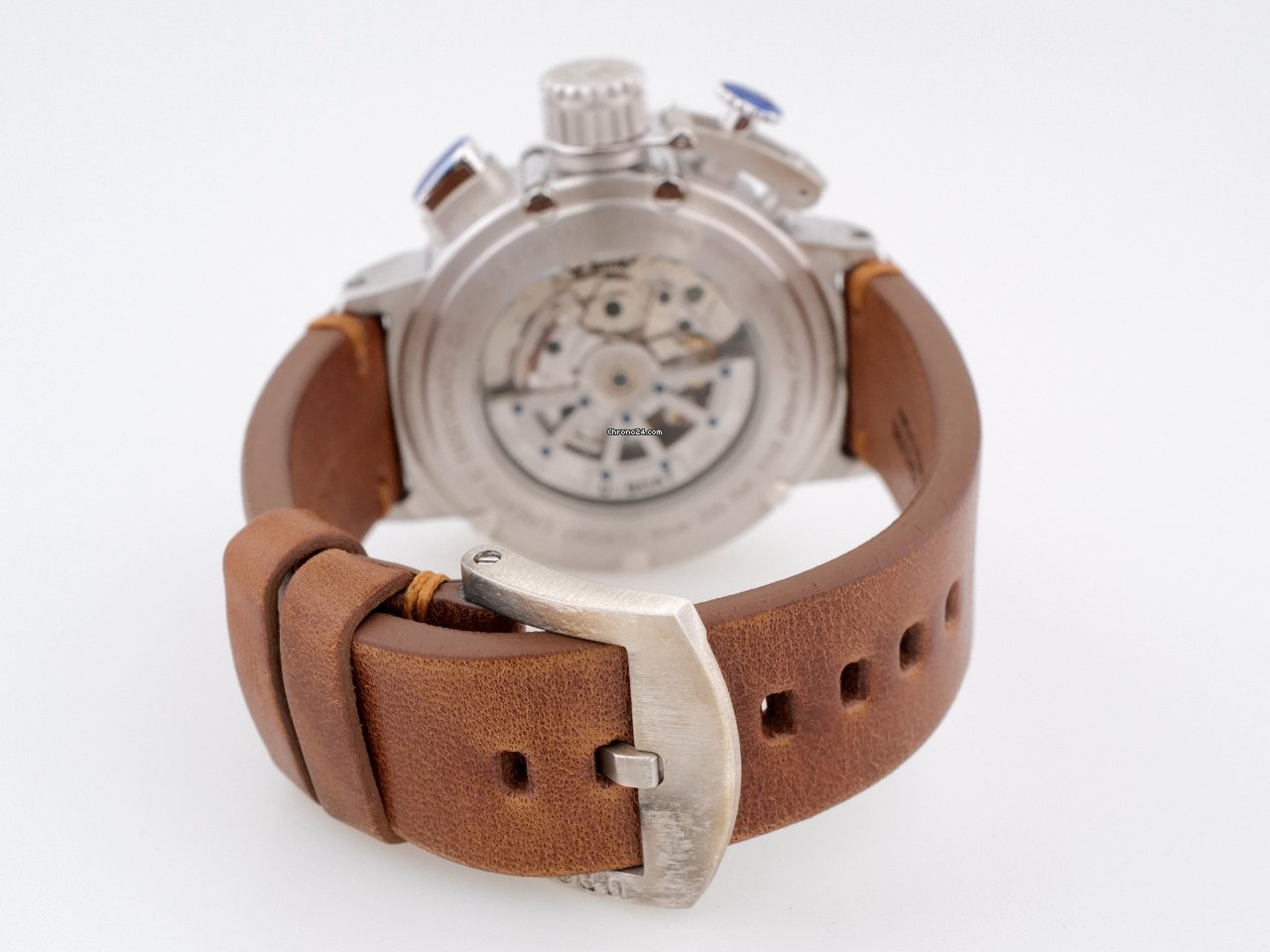 IMG_9081 U-Boat Chimera Mens watch Unisex Automatic Silver 7115 Replica 4