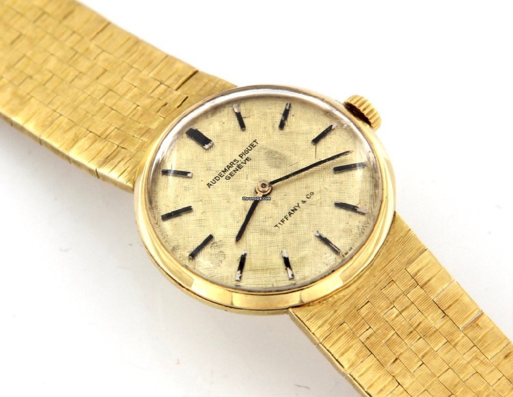 Audemars Piguet Womens watch Manual winding Yellow gold 8136BA Replica 4