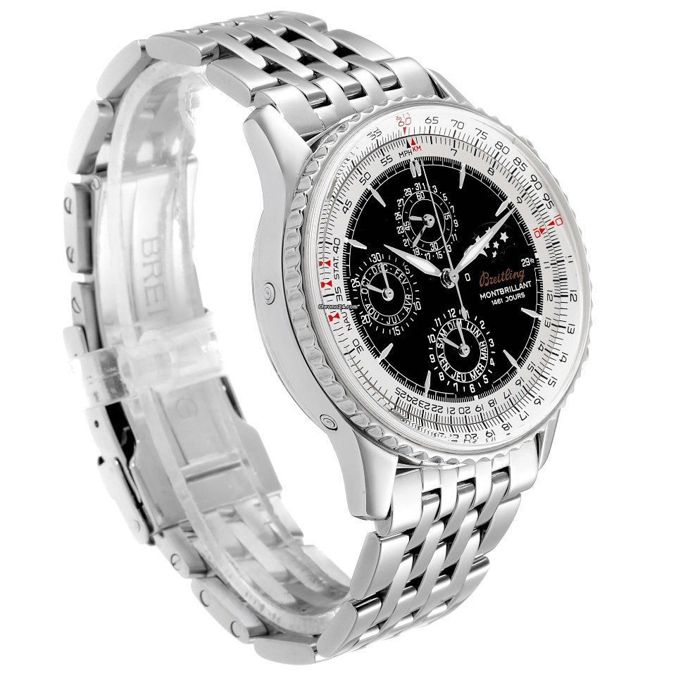 IMG_9081 Breitling Montbrillant Mens watch Unisex Automatic Steel A19030 Replica 4