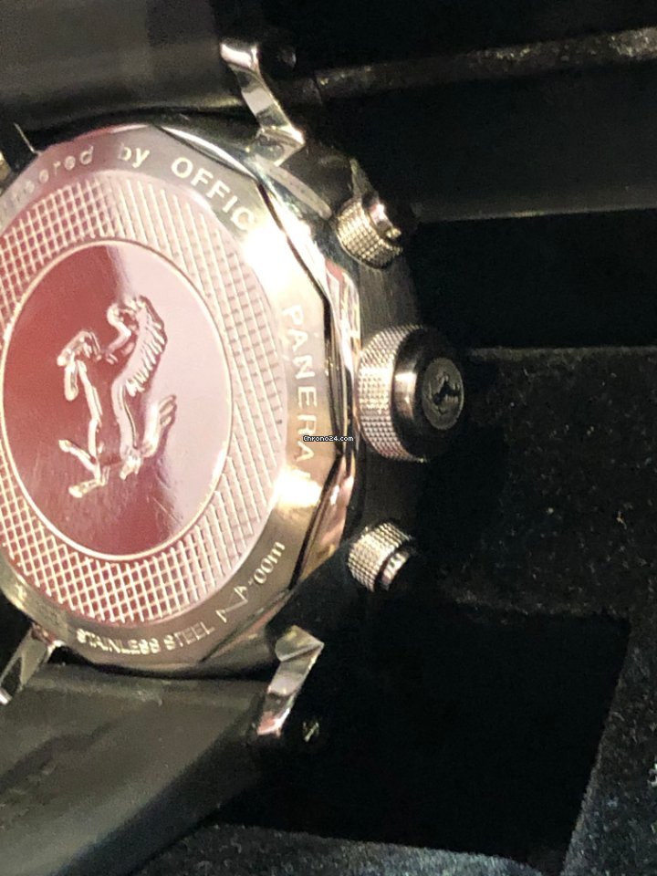 IMG_9081 Panerai Ferrari Mens watch Unisex Automatic Steel F6656 Replica 4
