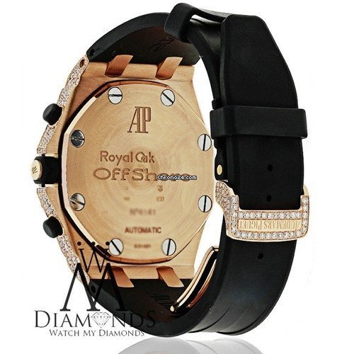 Audemars Piguet Royal Oak Offshore Chronograph Mens watch Unisex Automatic Rose gold 25940OK.OO.D002CA.01.A Replica 4