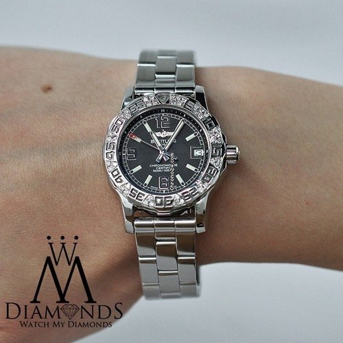 IMG_9081 Breitling Colt Womens watch Quartz Steel A7738711 Replica 4