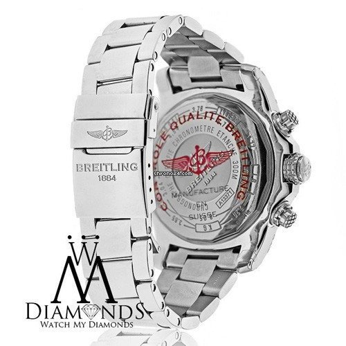 Breitling Super Avenger II Mens watch Unisex Automatic Steel A1337111 G779 Replica 4