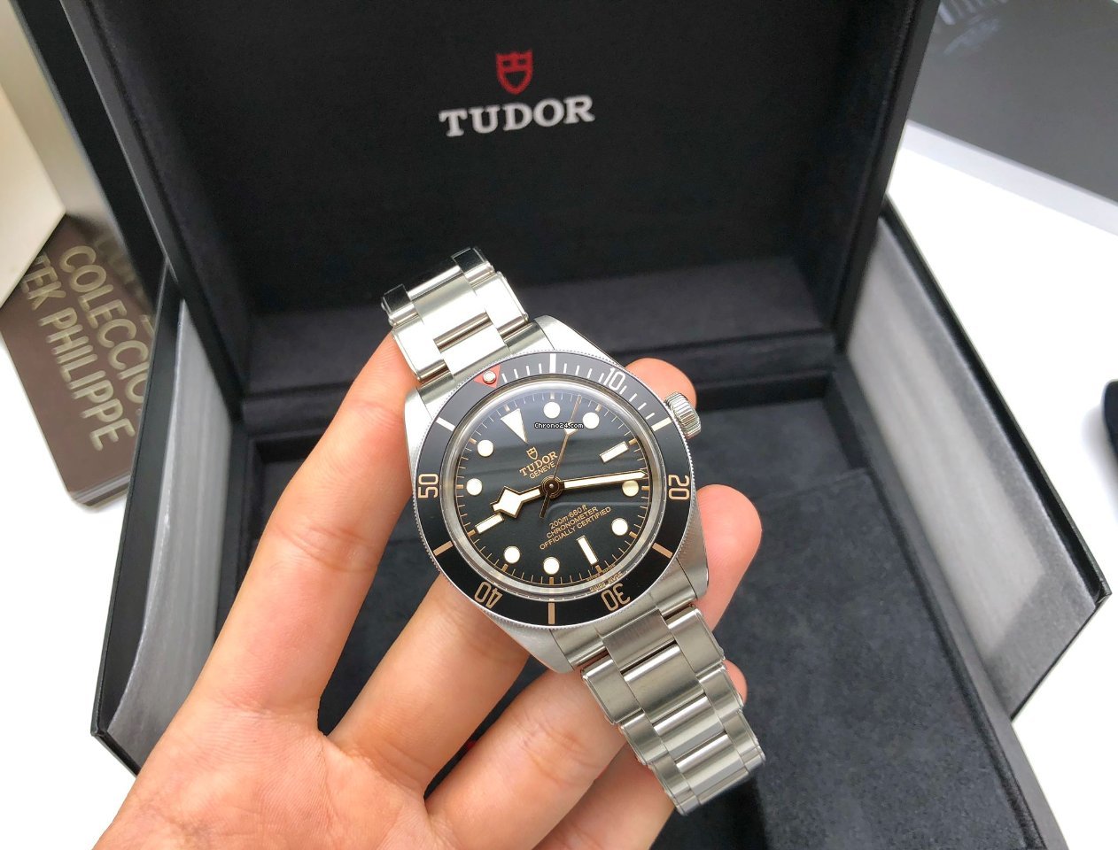 IMG_9081 Tudor Black Bay Fifty-Eight Mens watch Unisex Automatic Steel M79030N-0001 Replica 4