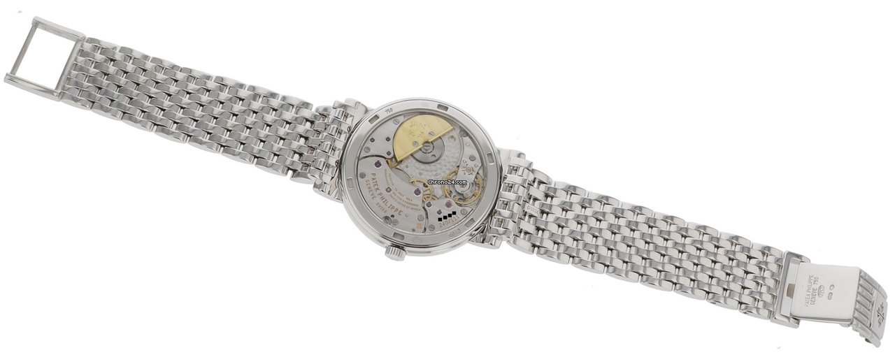 IMG_9081 Patek Philippe Calatrava Mens watch Unisex Automatic White gold 5120 1G-001 Replica 4