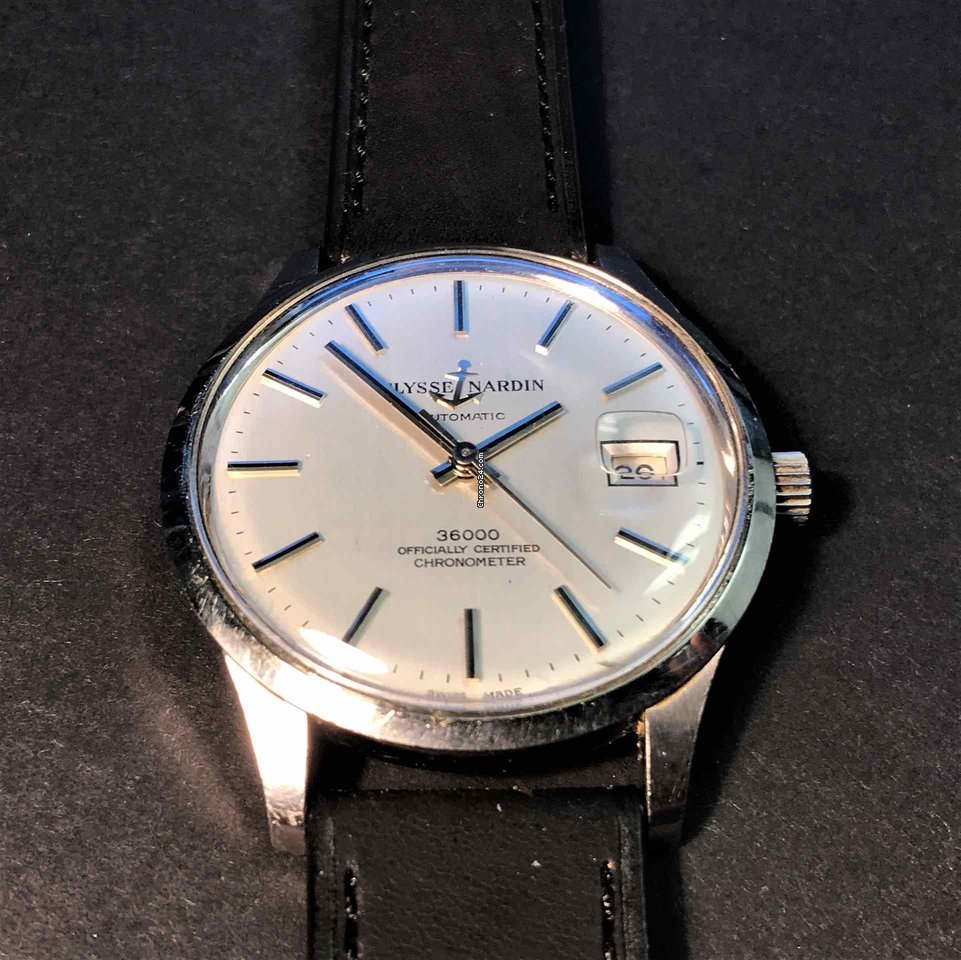 Ulysse Nardin Mens watch Unisex Automatic Steel A.261 Replica 4