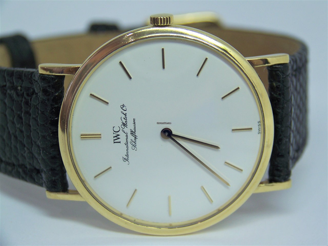 IMG_9081 IWC Portofino Mens watch Unisex Manual winding Yellow gold 2010 Replica 4