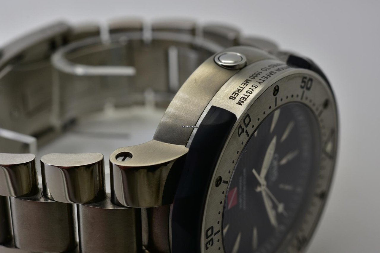 IMG_9081 Oris ProDiver Date Mens watch Unisex Automatic Titanium 01 733 7646 7184-Set Replica 4