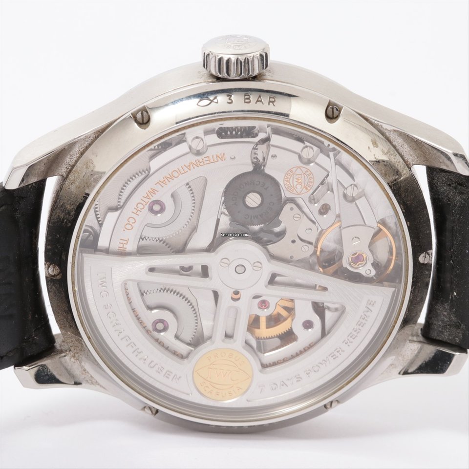 IMG_9081 IWC Portuguese Annual Calendar Mens watch Unisex Automatic Steel IW503501 Replica 4