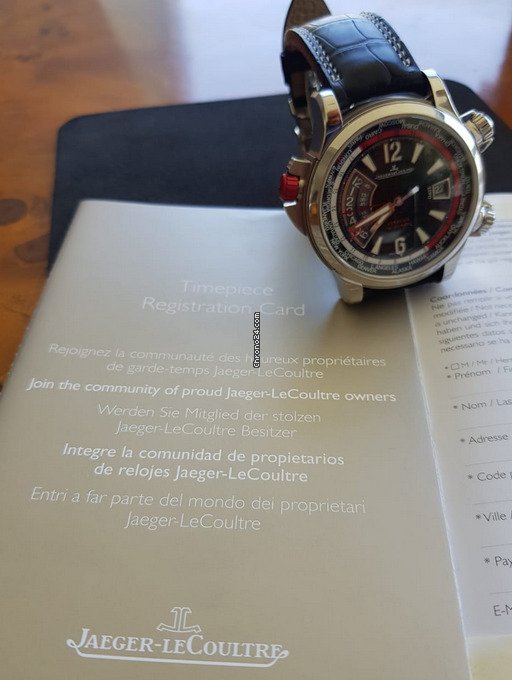 Jaeger-LeCoultre Master Compressor Extreme W-Alarm Mens watch Unisex Automatic Steel 1508420 Replica 4