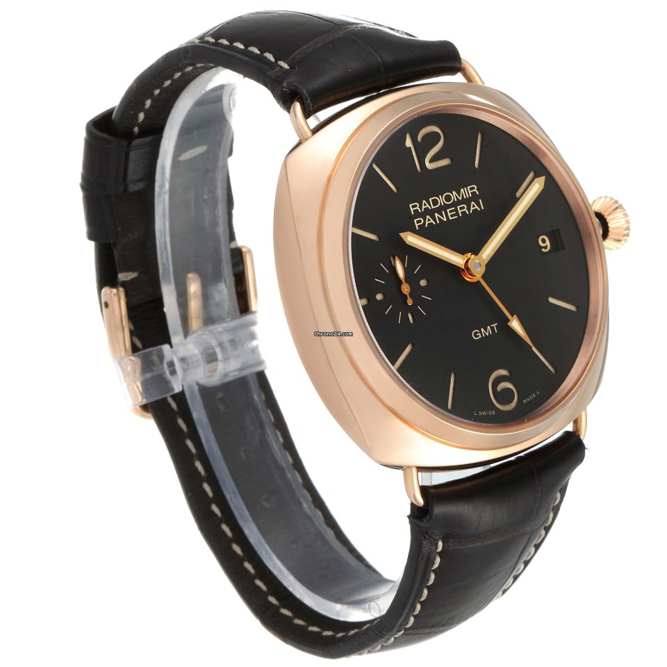 IMG_9081 Panerai Mens watch Unisex Manual winding Rose gold PAM00421 Replica 4
