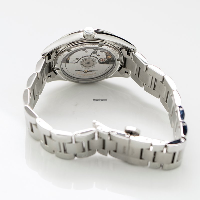 IMG_9081 Longines Conquest Classic Womens watch Automatic Steel L23850876 Replica 4