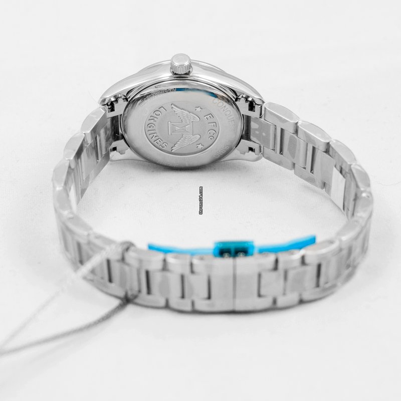 IMG_9081 Longines Conquest Classic Womens watch Quartz Steel L22864876 Replica 4