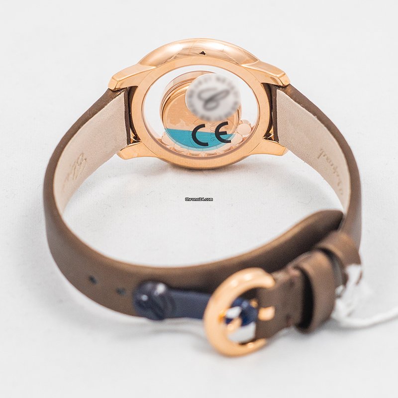Chopard Happy Diamonds Womens watch Quartz Rose gold 209412-5001 Replica 4
