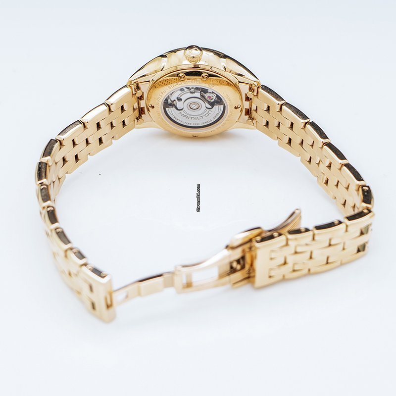 IMG_9081 Hamilton Jazzmaster Lady Womens watch Automatic Steel H42245191 Replica 4