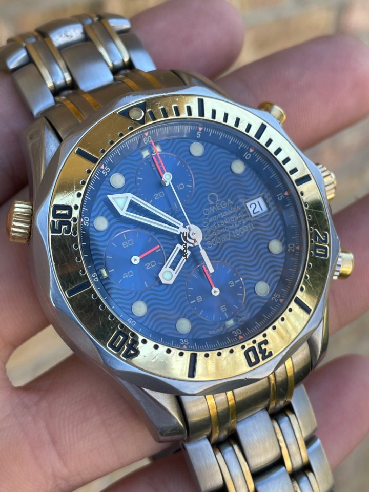 IMG_9081 Omega Seamaster Mens watch Unisex Automatic Gold Steel 178.0504 Replica 4