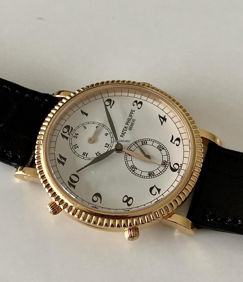 Patek Philippe Travel Time Manual winding Rose gold 5034R-001 Replica 4