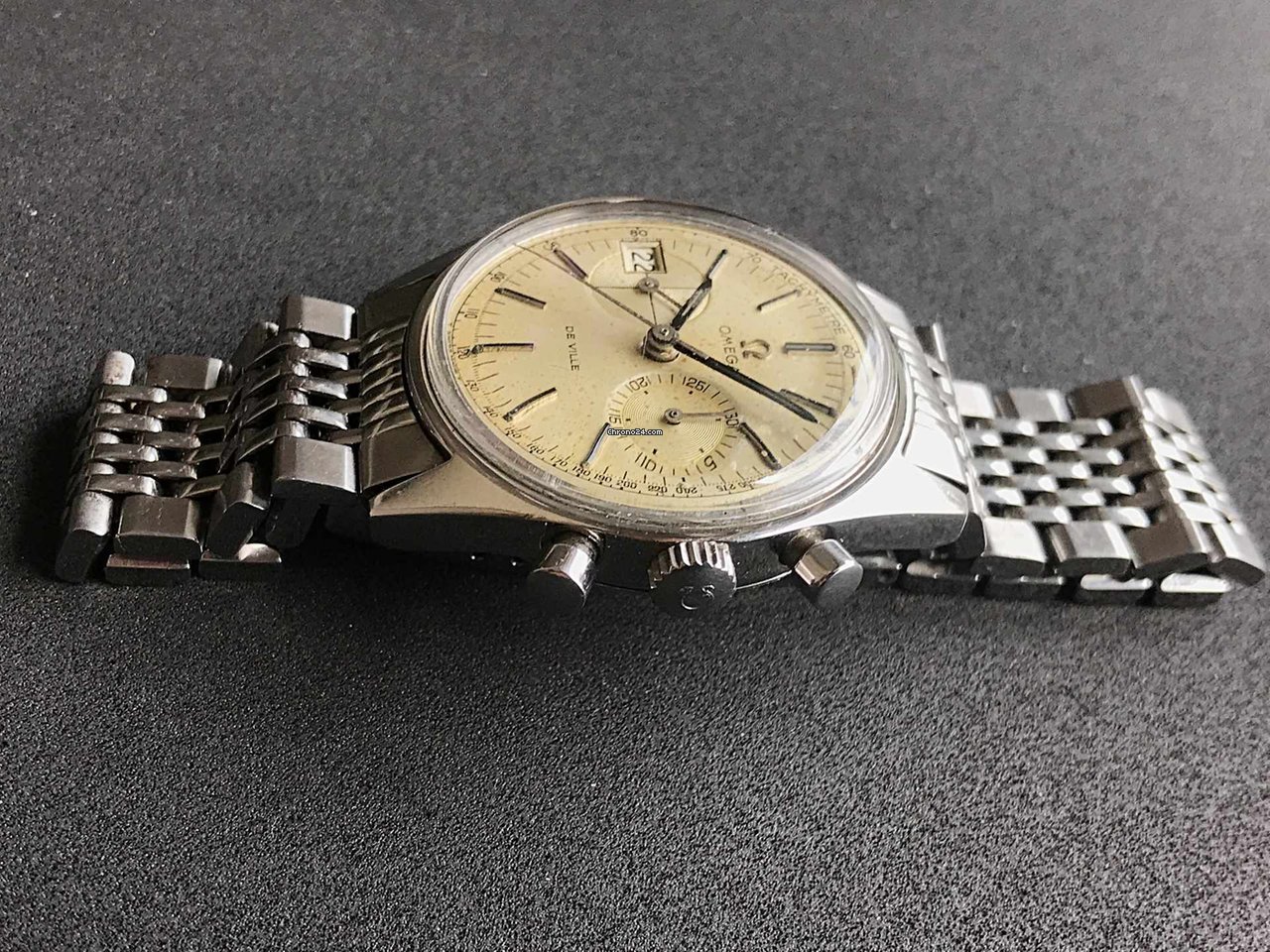 Omega De Ville Mens watch Unisex Manual winding Steel 146.017 Replica 4