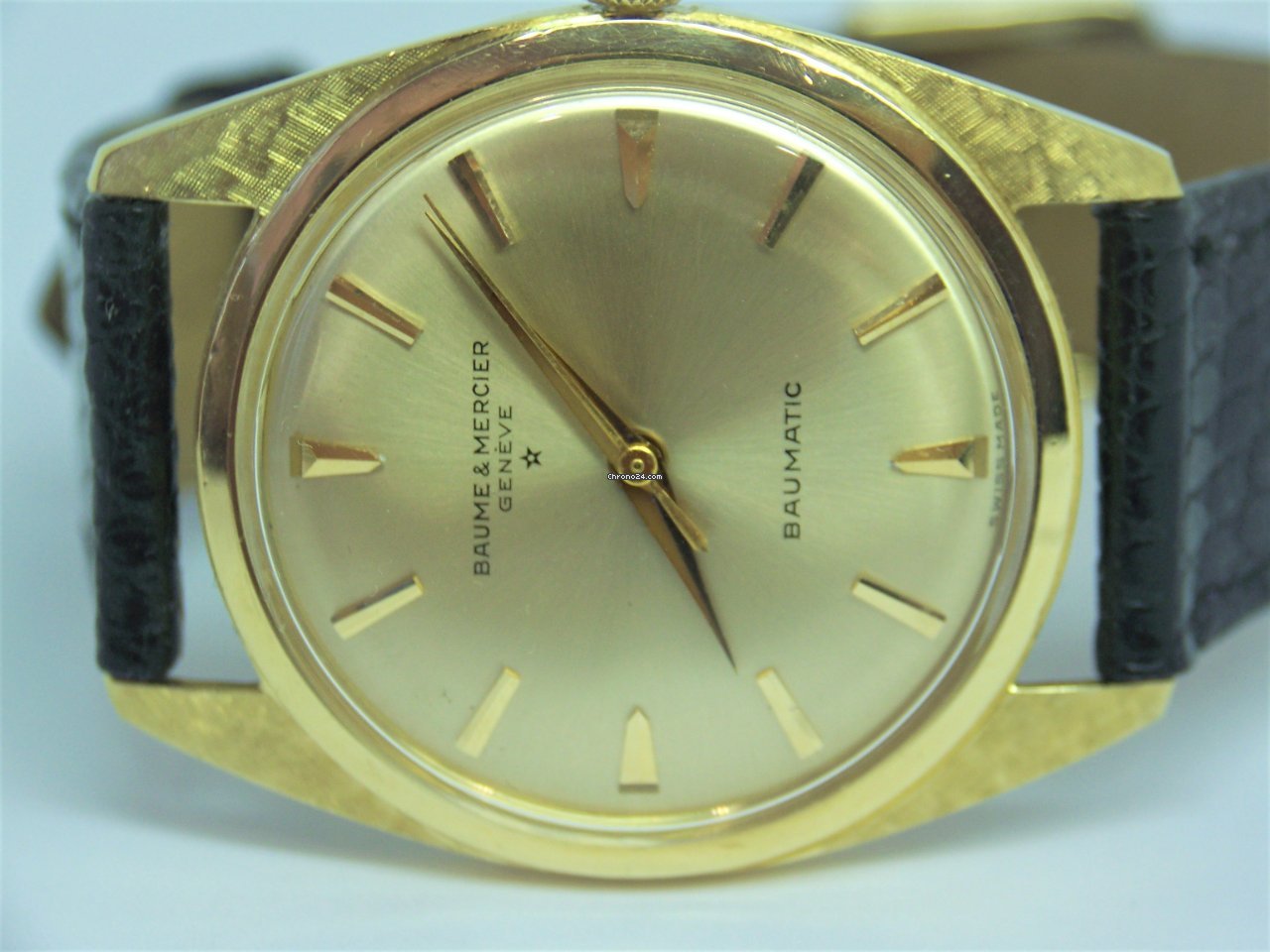 IMG_9081 Baume & Mercier Mens watch Unisex Automatic Yellow gold 3169 Replica 4