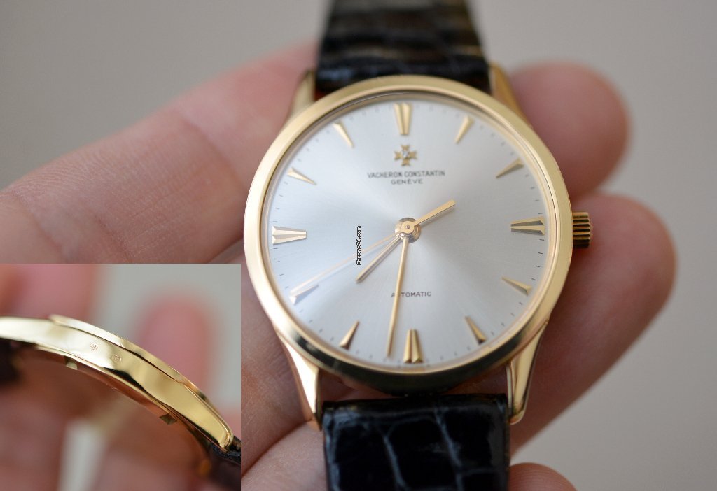 IMG_9081 Vacheron Constantin Patrimony Mens watch Unisex Automatic Yellow gold 46010 Replica 4