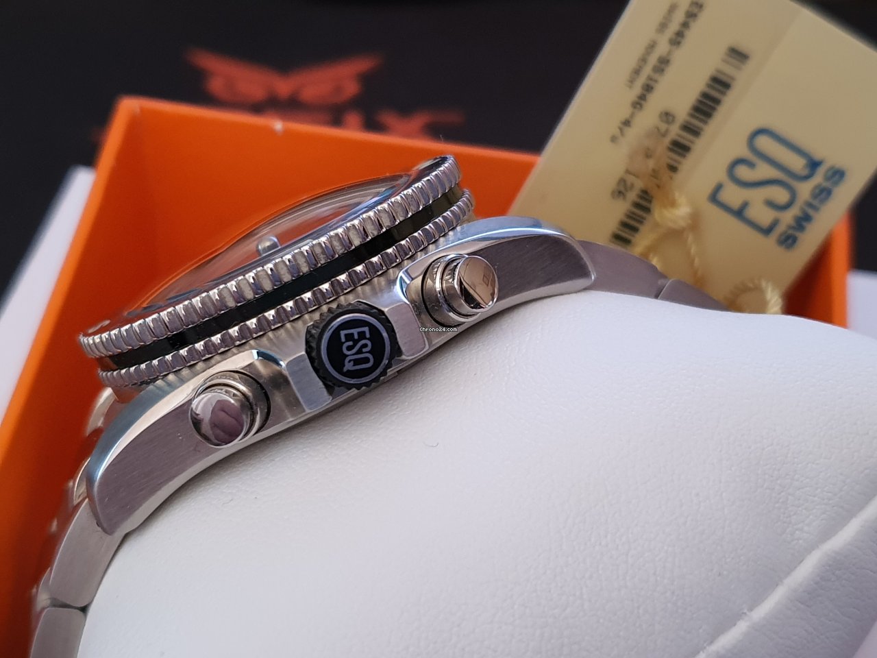 IMG_9081 Movado Quadro Quartz Steel E5445-SS184G Replica 4