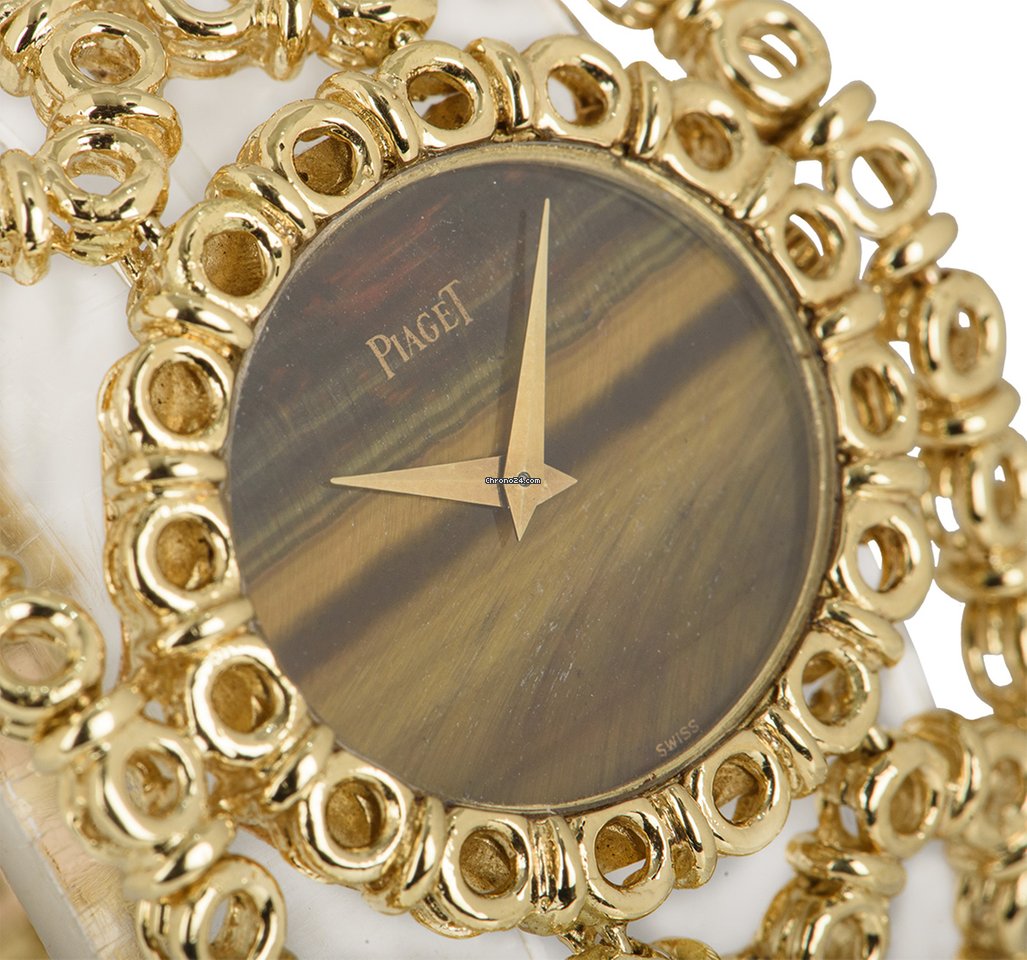 IMG_9081 Piaget Womens watch Manual winding Yellow gold 9801 V2 6 Replica 4