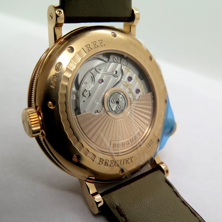 Breguet Classique Mens watch Unisex Automatic Rose gold 5727BR 12 9ZU Replica 4