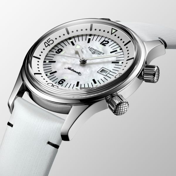 IMG_9081 Longines Legend Diver Womens watch Automatic Steel L3.374.4.80.0 Replica 4