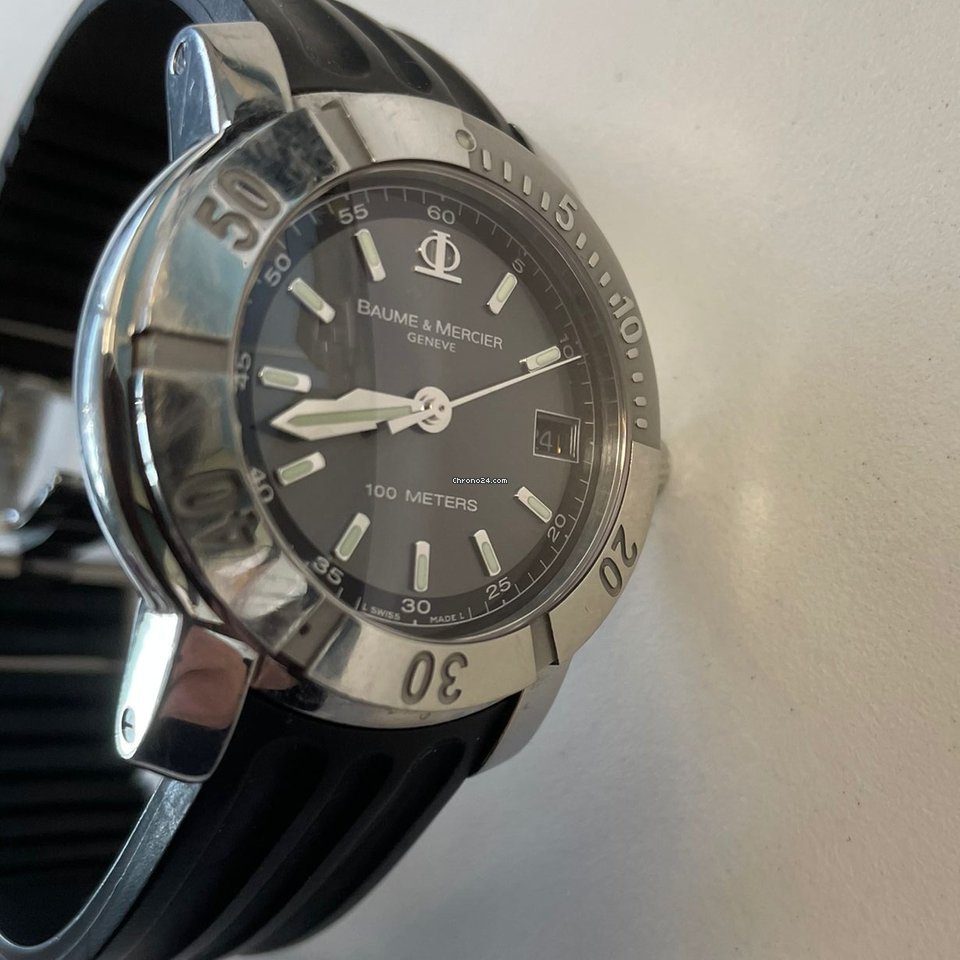 IMG_9081 Baume & Mercier Capeland Mens watch Unisex Quartz Steel MOA08351 Replica 4