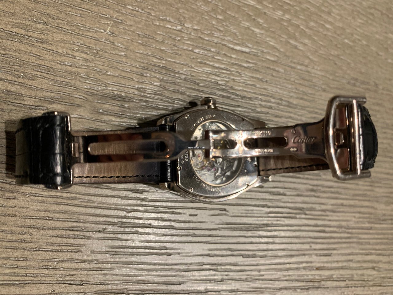 IMG_9081 Cartier Mens watch Unisex Manual winding White gold 2762 cartier Replica 4