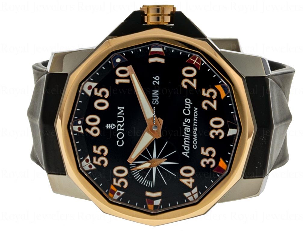 Corum Admirals Cup Competition 48 Mens watch Unisex Automatic Titanium 947.931.05 0371 AN32 Replica 4