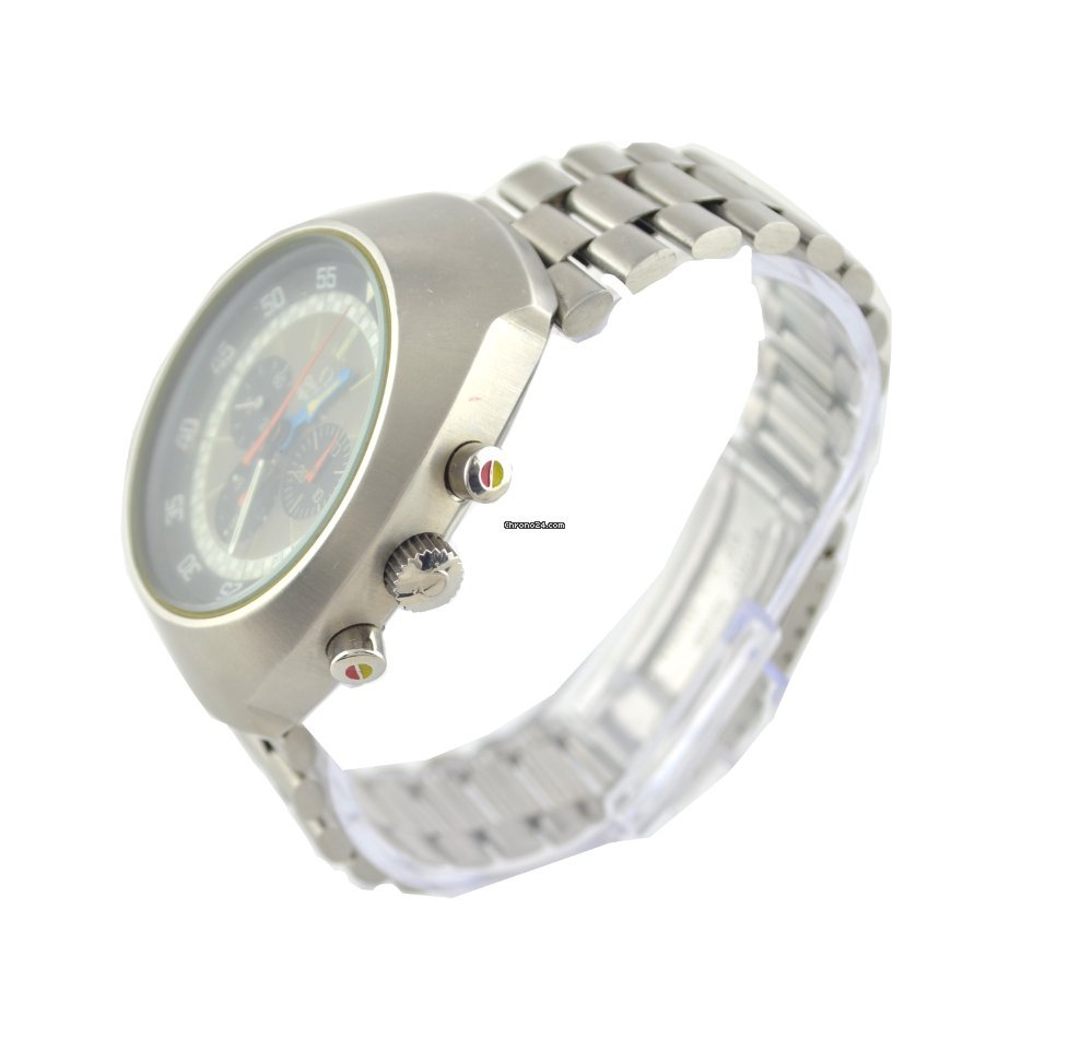Omega Flightmaster Mens watch Unisex Manual winding Steel 145.036 Replica 4