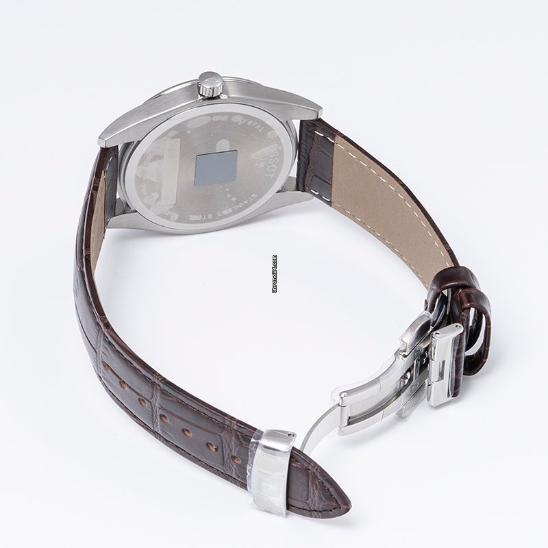 Tissot T-Classic Mens watch Unisex Quartz Steel T127.410.16.051.01 Replica 4