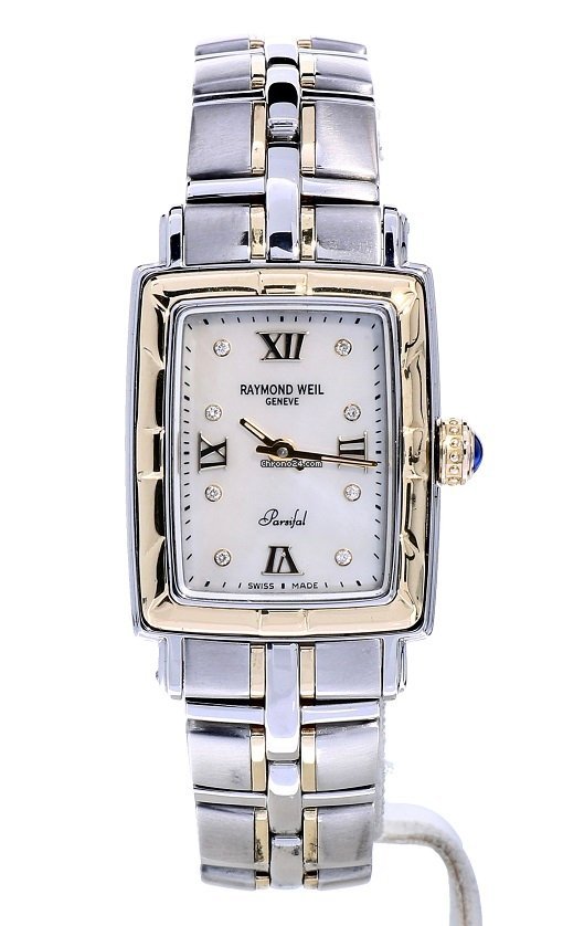 IMG_9081 Raymond Weil Parsifal Womens watch Quartz Gold Steel 9740-STG-00995 Replica 4