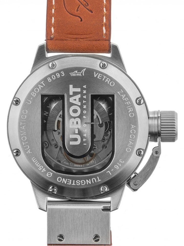 IMG_9081 U-Boat Classico Mens watch Unisex Automatic Steel 8093 Replica 4
