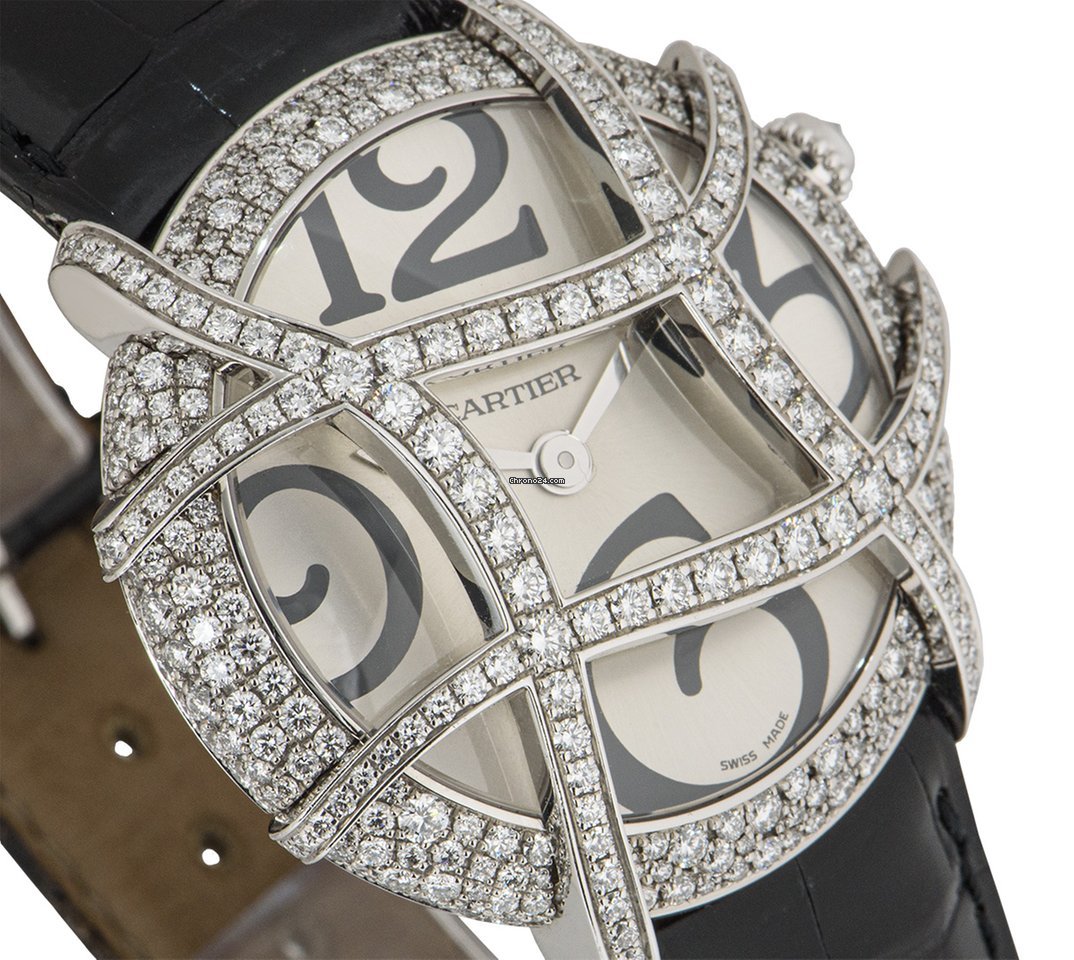 Cartier Womens watch Quartz White gold WJ304350 Replica 4