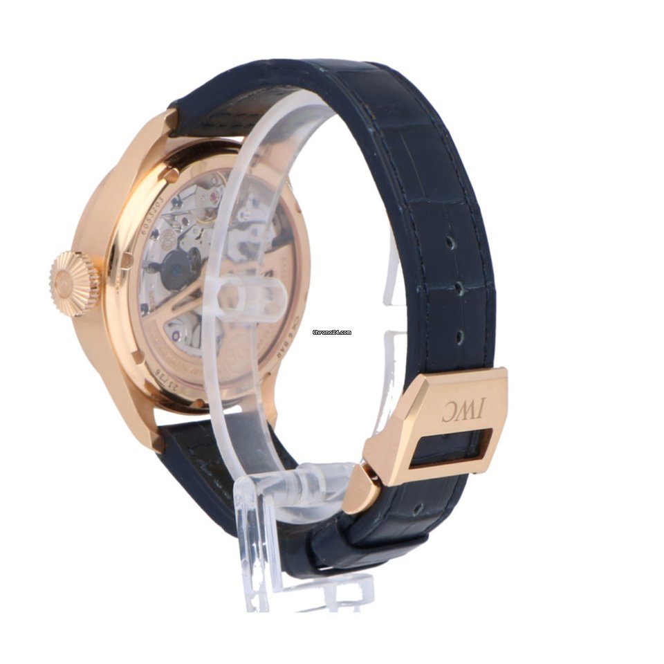 IWC Big Pilot Mens watch Unisex Automatic Rose gold IW503802 Replica 4