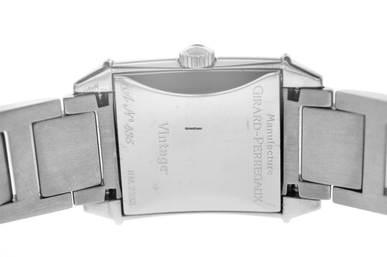 IMG_9081 Girard Perregaux Vintage 1945 Womens watch Quartz Steel 2592 Replica 4