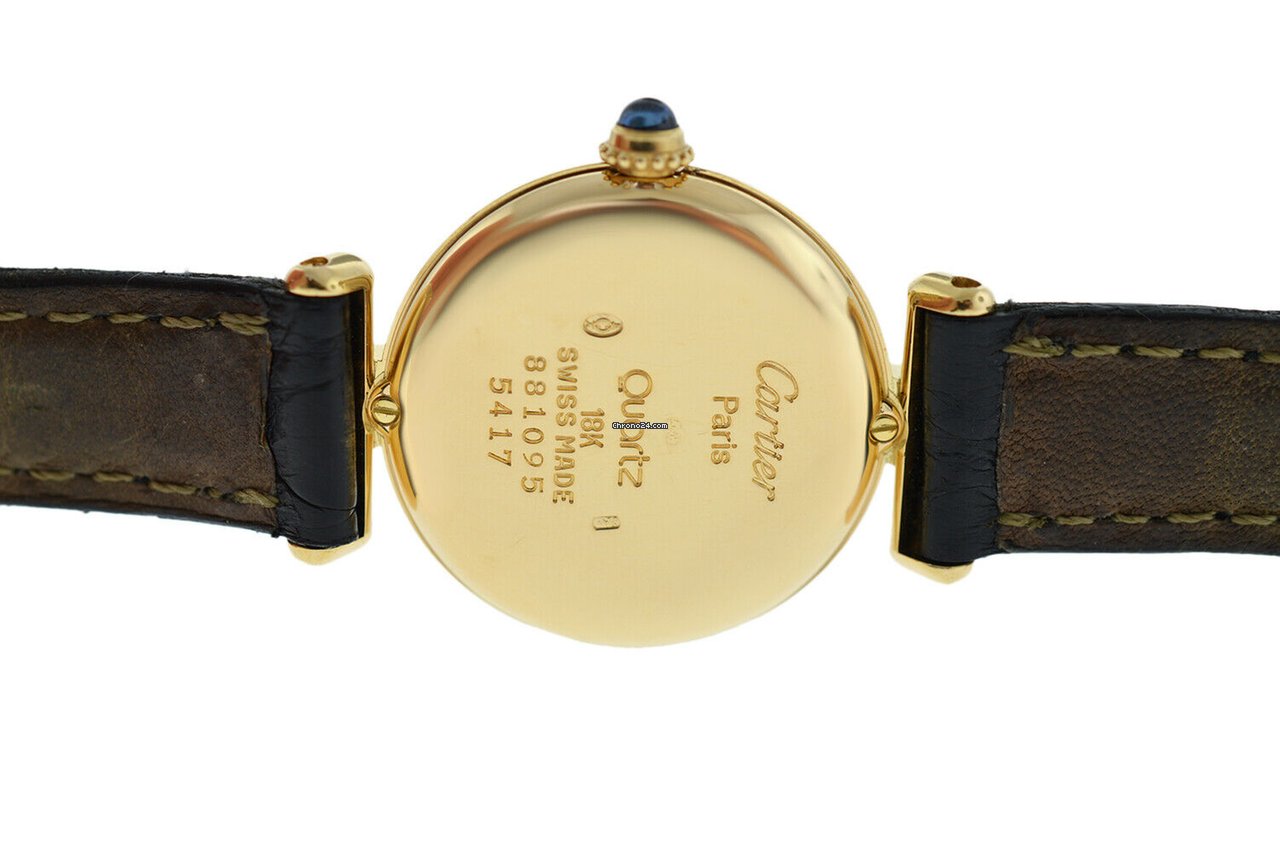 IMG_9081 Cartier Womens watch Quartz Rose gold 5417 Replica 4