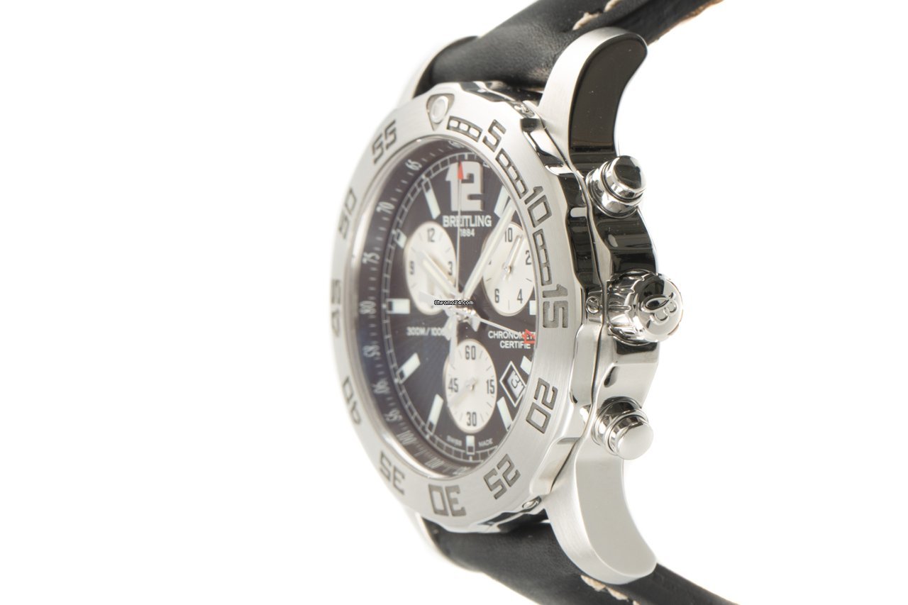 IMG_9081 Breitling Colt Chronograph II Mens watch Unisex Quartz Steel A73387 Replica 4