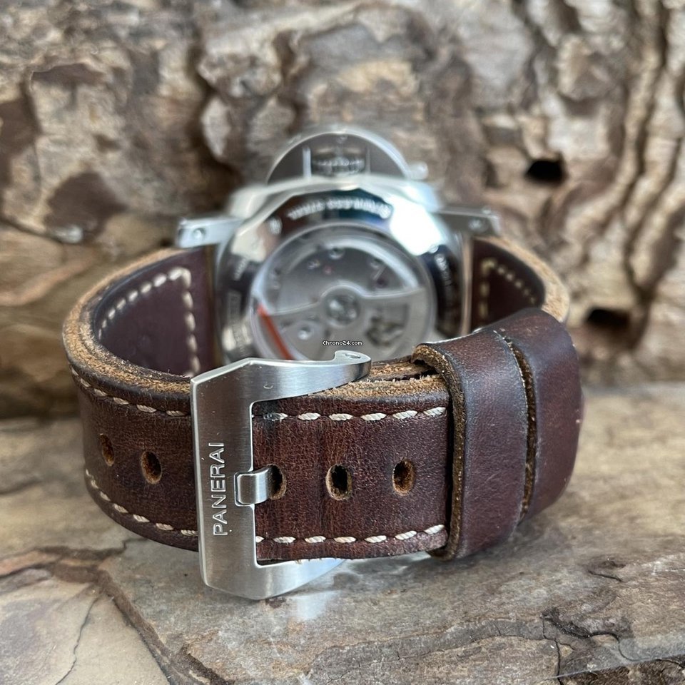 IMG_9081 Panerai Luminor 1950 10 Days GMT Automatic Steel OP6687 Replica 4