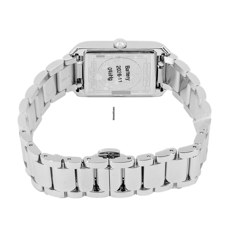 Baume & Mercier Hampton Womens watch Quartz Steel M0A10474 Replica 4