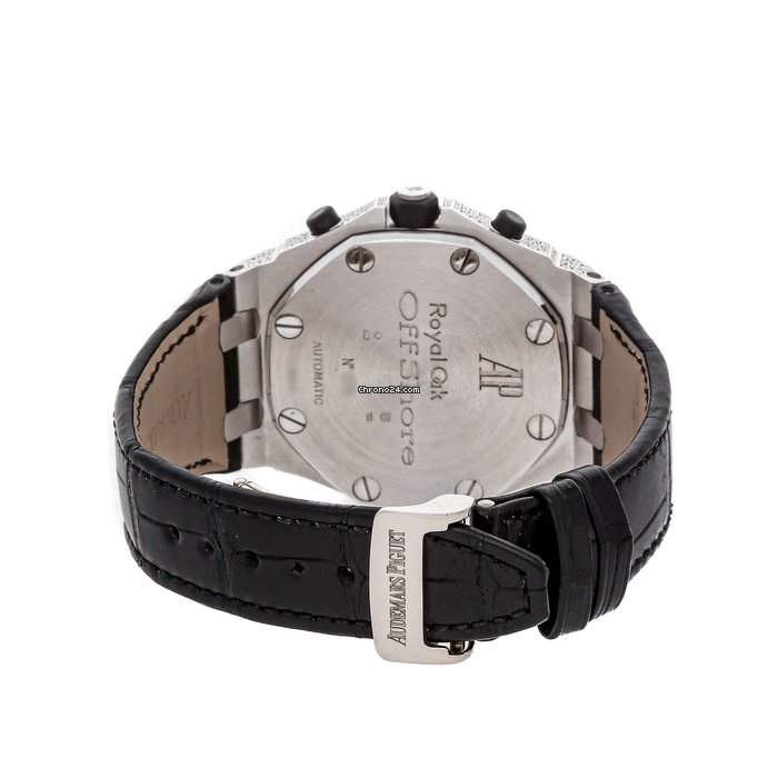 IMG_9081 Audemars Piguet Royal Oak Offshore Chronograph Mens watch Unisex Automatic White gold 26067BC.ZZ.D002CR.01 Replica 4