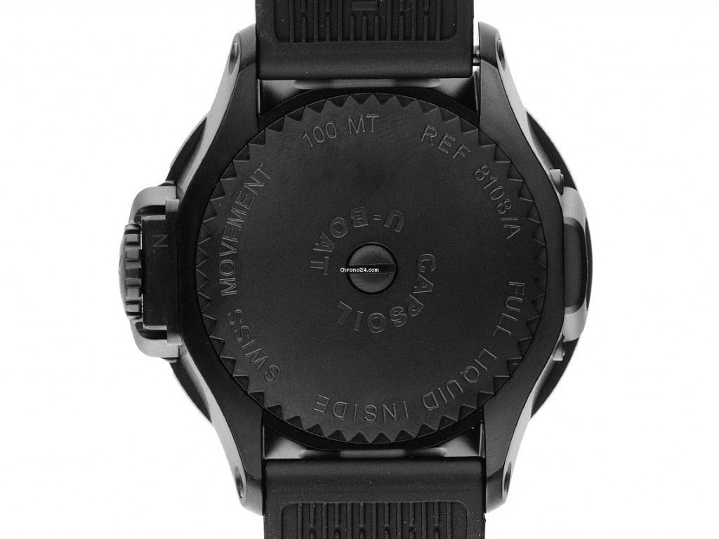 IMG_9081 U-Boat Mens watch Unisex Steel 8108 A Replica 4