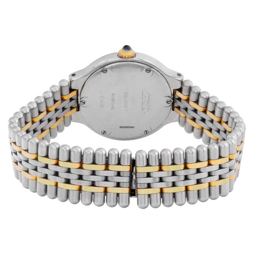 IMG_9081 Cartier Quartz Steel 12500P Replica 4