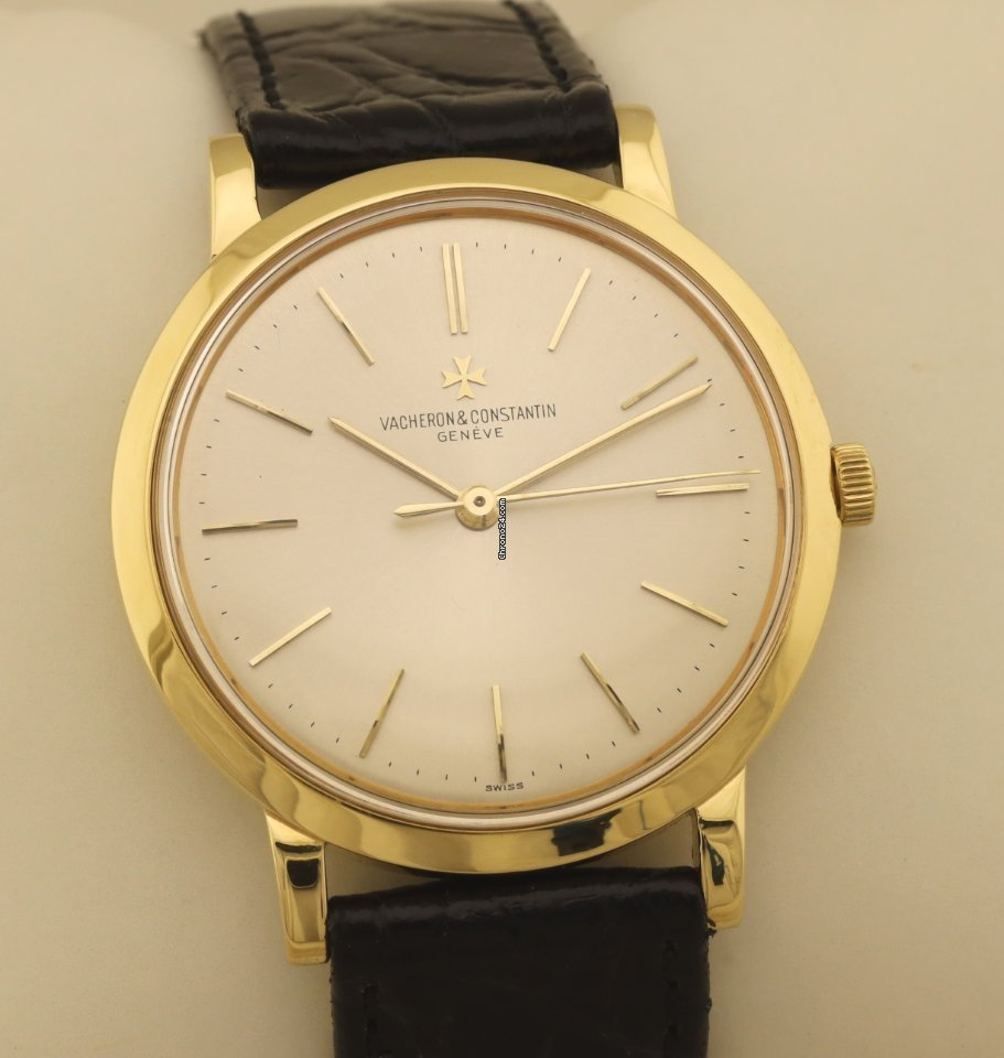 IMG_9081 Vacheron Constantin Patrimony Mens watch Unisex Manual winding Yellow gold 6044 Replica 4